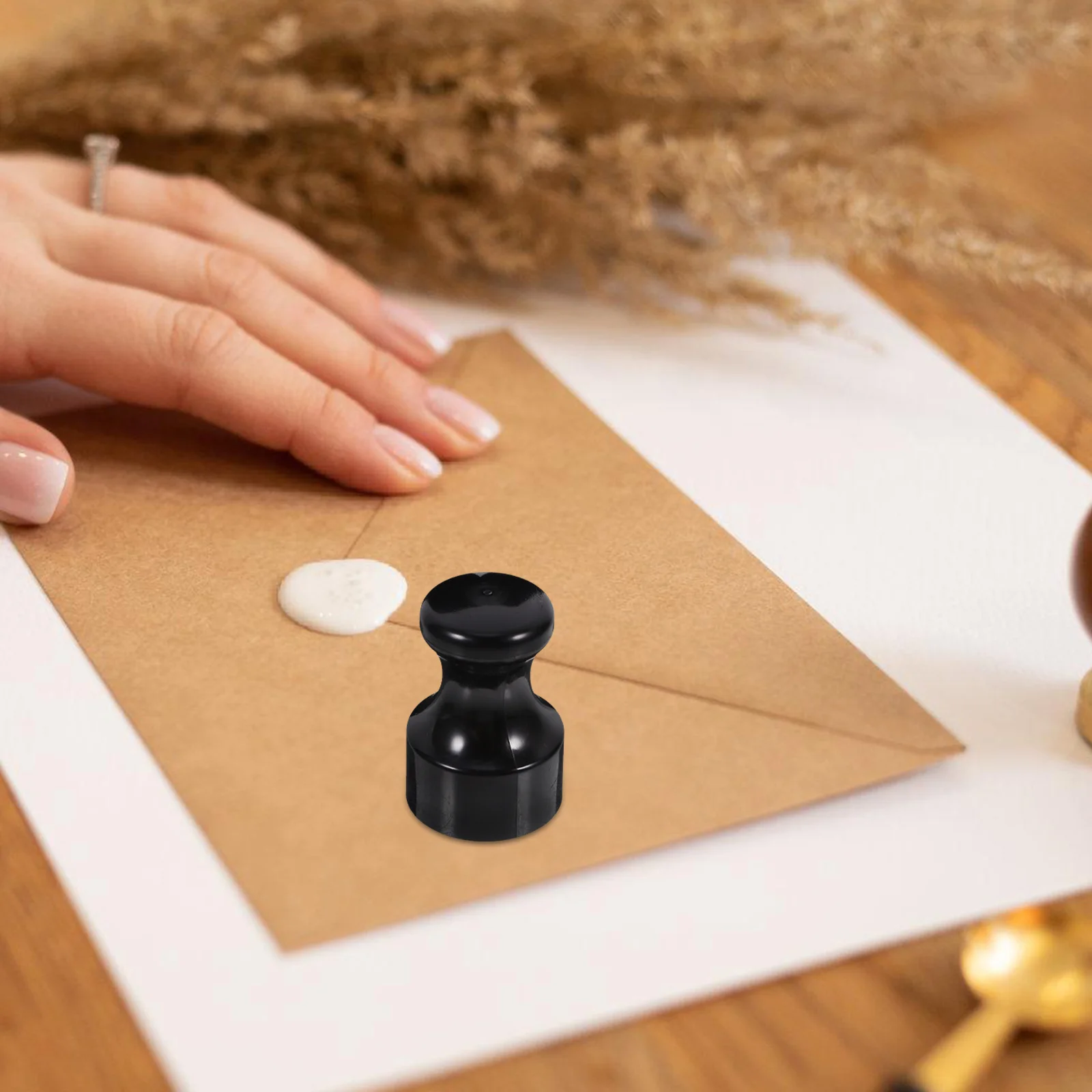 

3Pcs Round Stamps Composite for Signature Address Stamps DIY Crafting Scrapbook Supplies