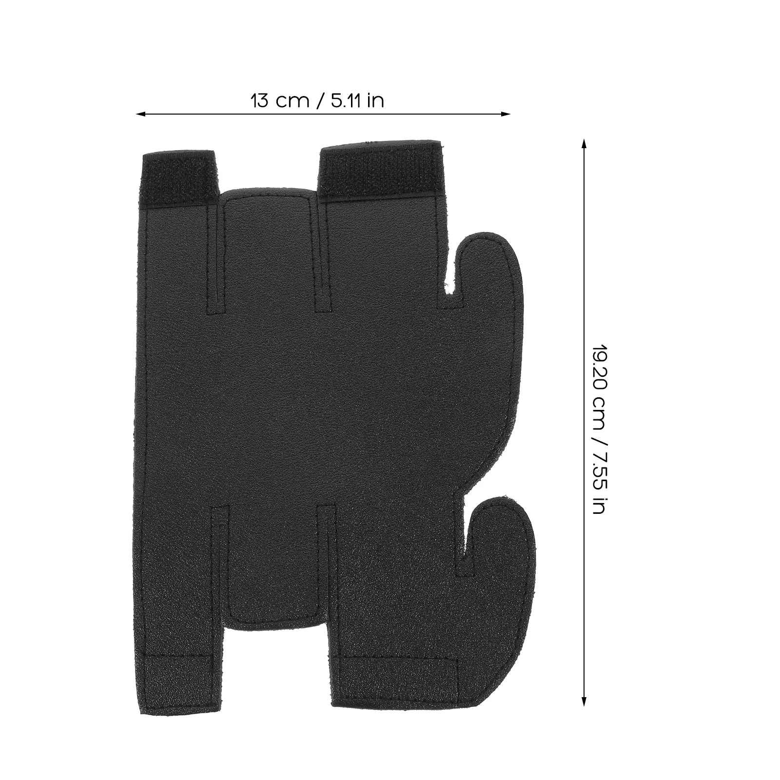 B Flat Trumpet Instrument Piston Protective Cover Hand Pad (black) Valve Pads for Protection Pu Parts