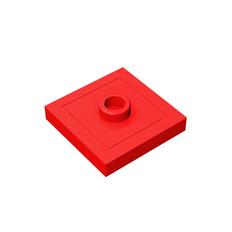 Pièces de MOC GDS-805 plaque 2x2 W 1 bouton compatible avec lego 87580 23893 jouets pour enfants à assembler blocs de construction techniques