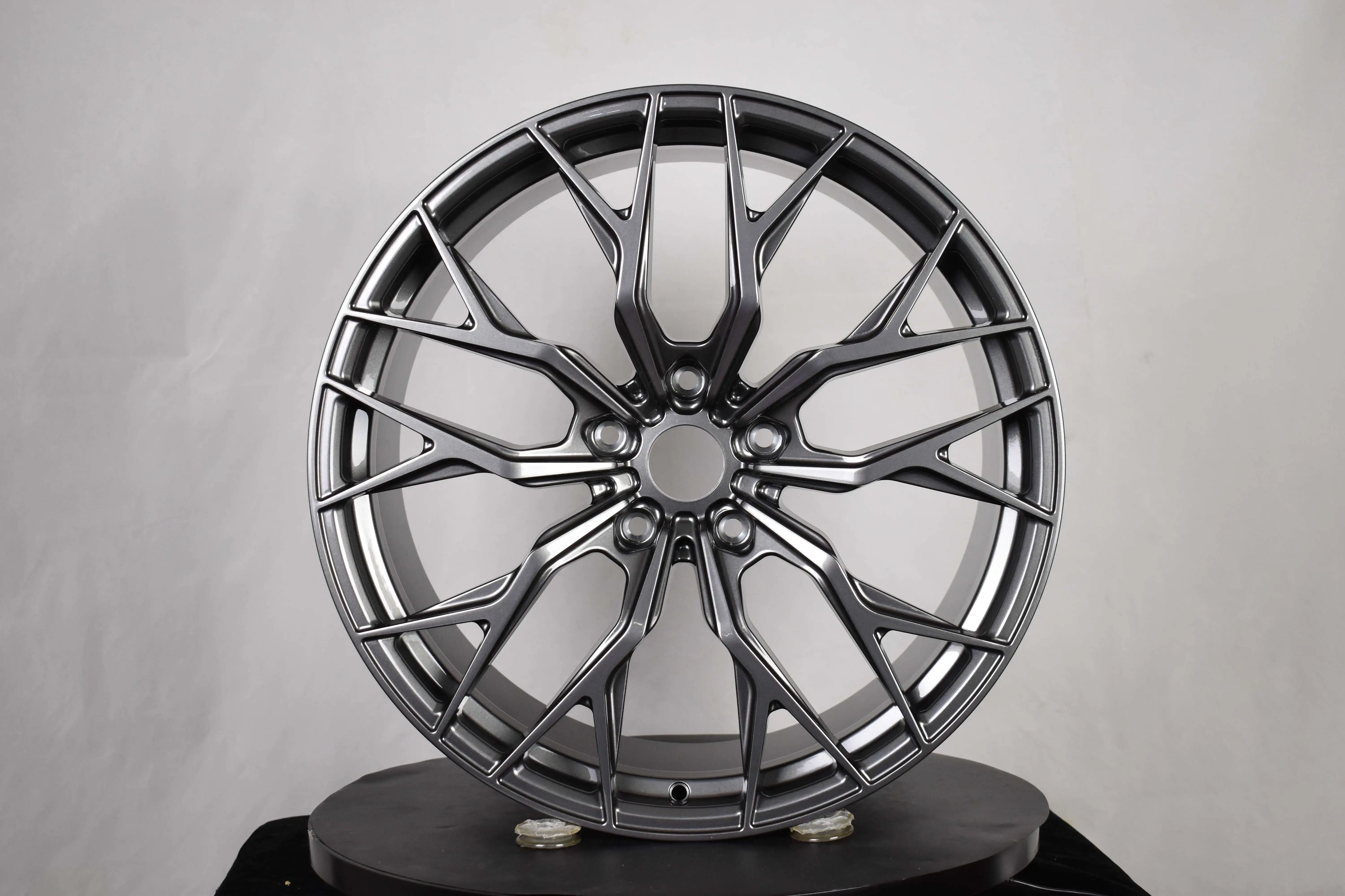 

for Forged Multi-spoke Matte Grey 5x114.3 67.1 15 16 17 18 19 20 Inch Alloy Concave Rims Luxury high-end customization