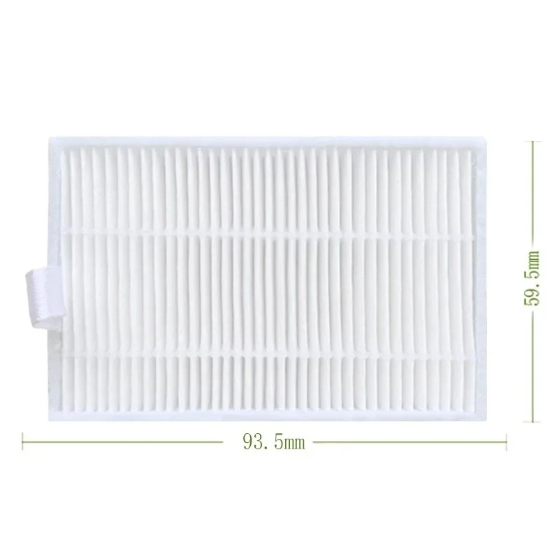 Compatible For Zigma Spark 980 / 981 Robot Vacuum Cleaner Main Side Brush Hepa Filter Mop Cloth Rag Accessories Spare Parts