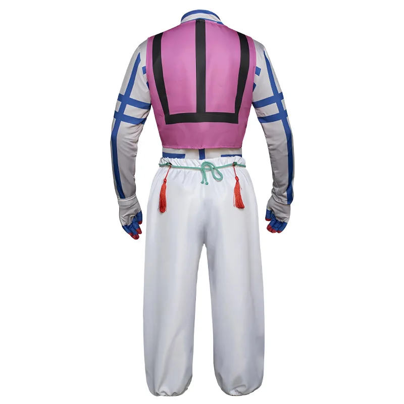 Akaza Cosplay Costume Akaza Uniform Wig Upper Moon Three Fighting Demon Full Set Anime Outfit for Men Women Halloween Party - view 3