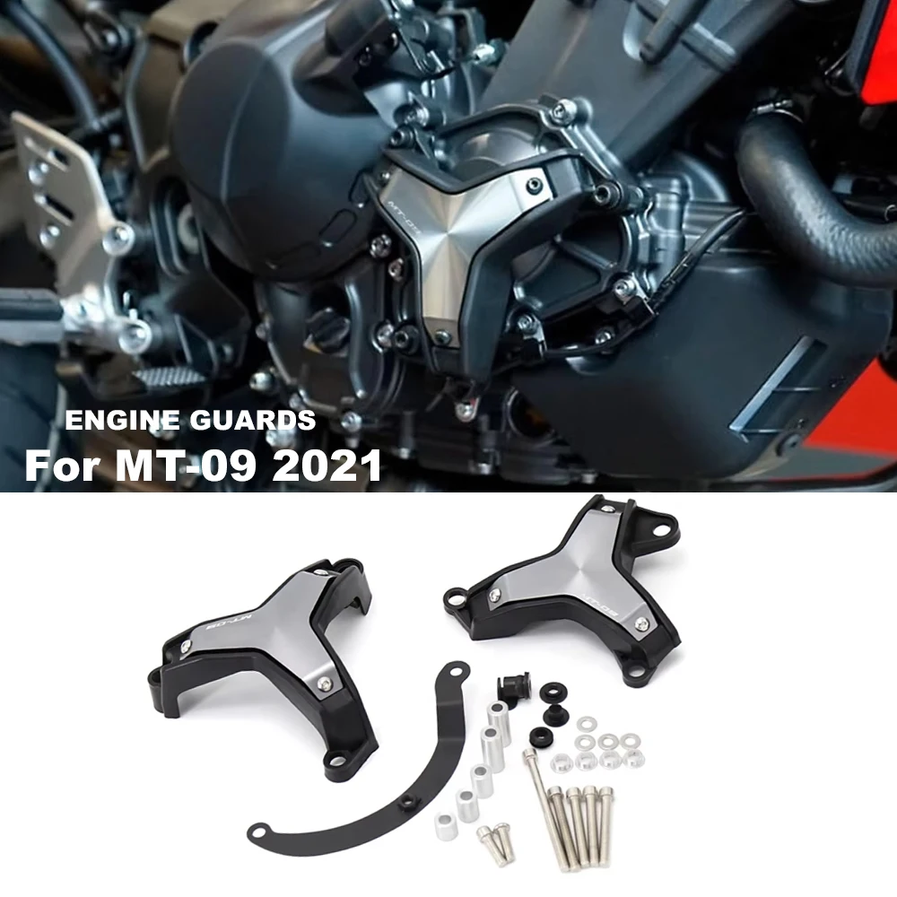 

For Yamaha MT-09 MT09 2021 2022 Motorcycle CP3 engine protectors Frame Sliders Anti Crash Crash Pad Falling Protection