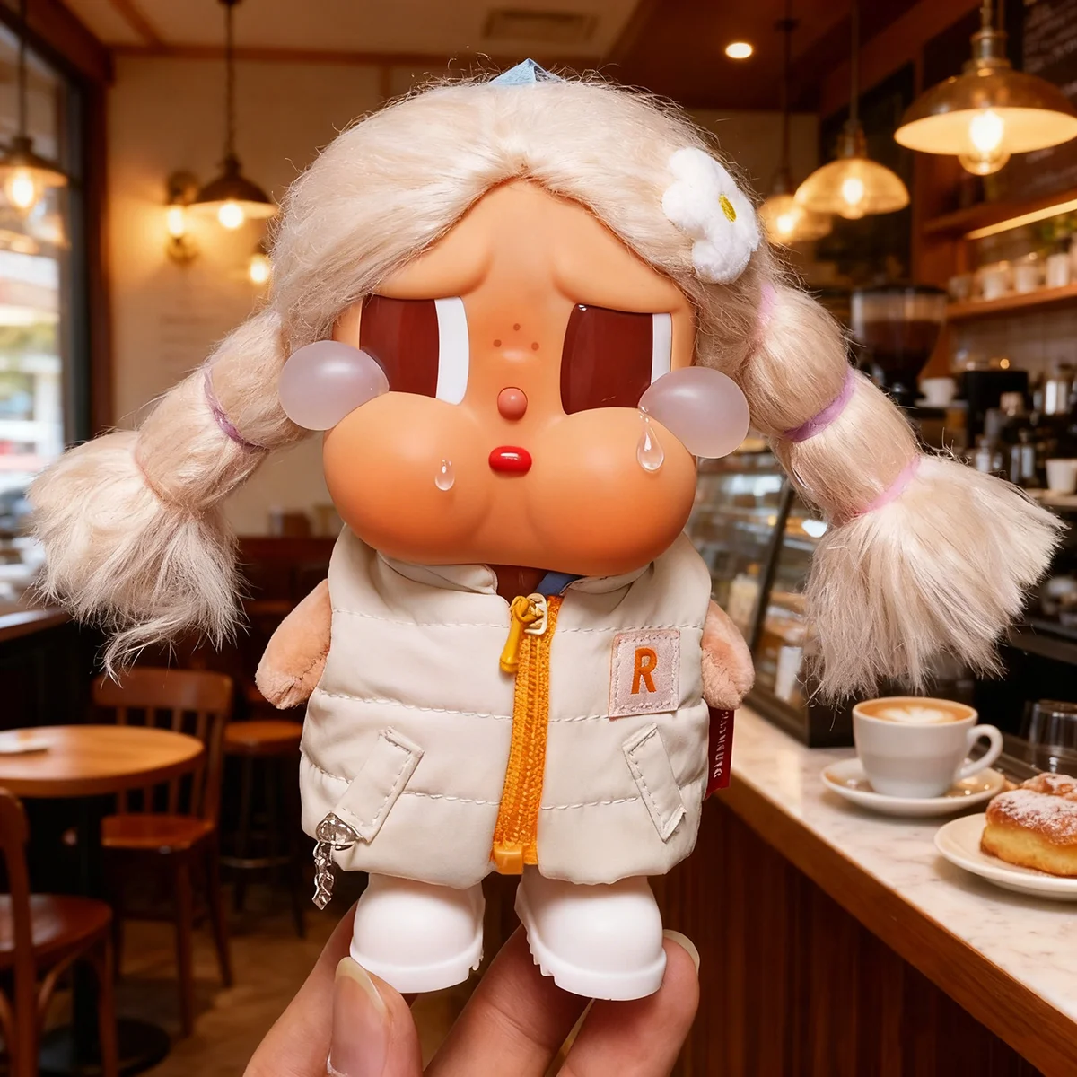 

[без куклы] милый зимний пуховый жилет, комплект для куклы CRYBABY 15 см, одежда для кукол, аксессуары для кукол «сделай сам», подарок