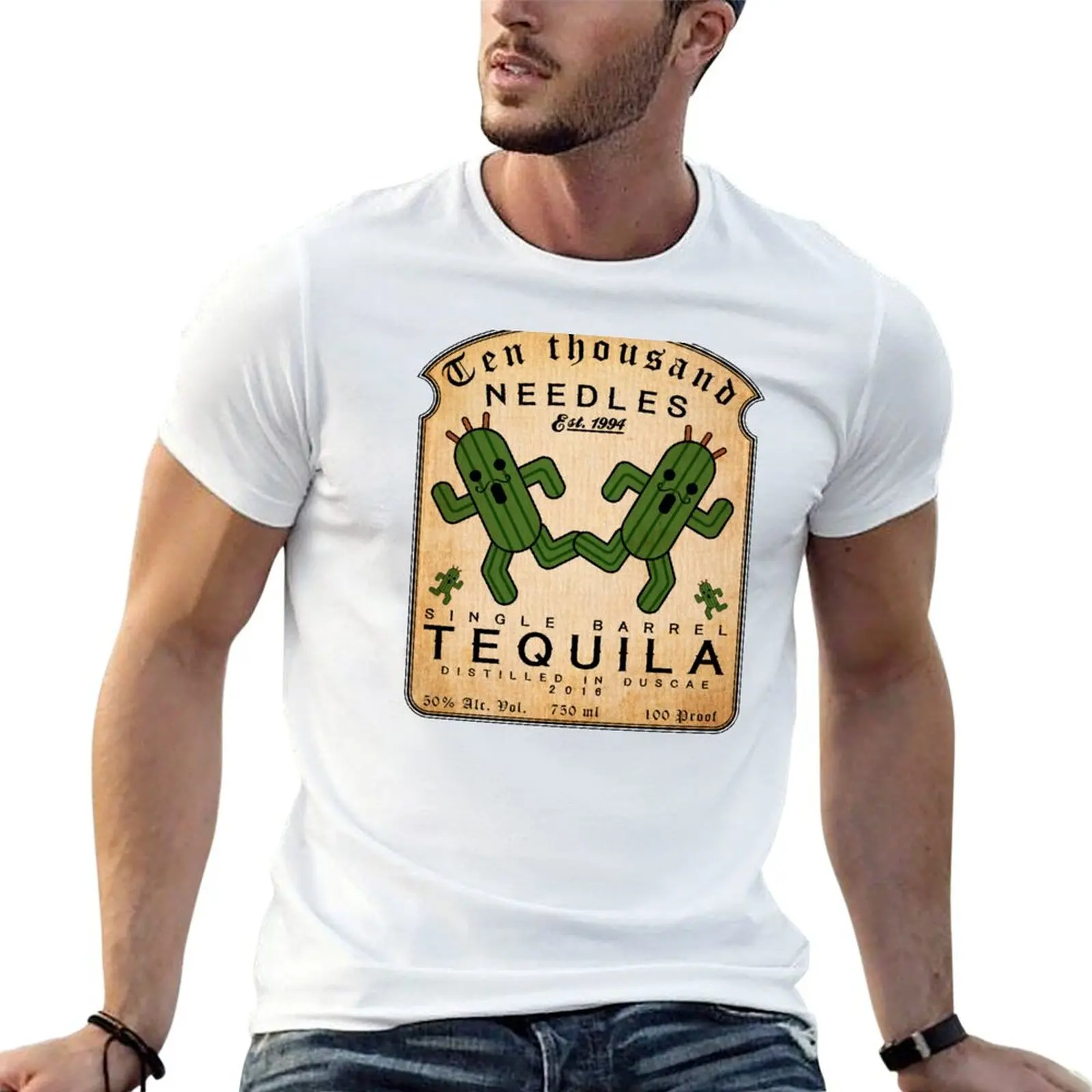 Ten thousand Needles Tequila T-Shirt T-shirt de sport anti-humidité
