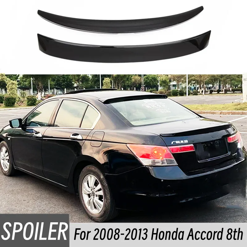 

Для Honda Accord 2008-2013 годов 8-го поколения, задний лобовое стекло автомобиля, спойлер на крышу/задний спойлер на крышку багажника, комплект тюнинга, аксессуары