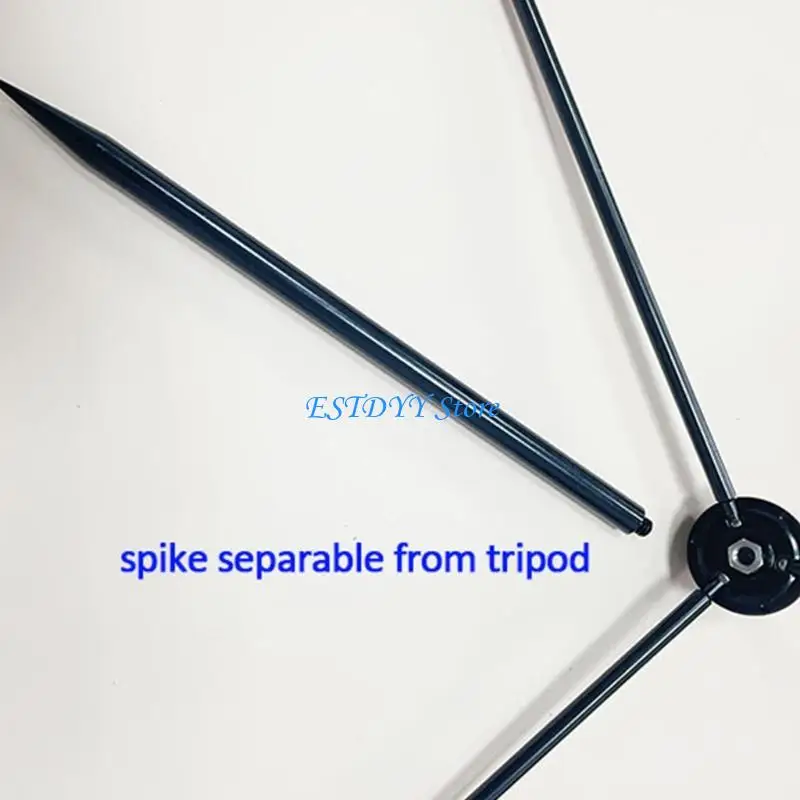 G6DE Portable Golf Tripod Selfie Adjustable Golf Phone Holer with Ground Pegs and Camera Mount