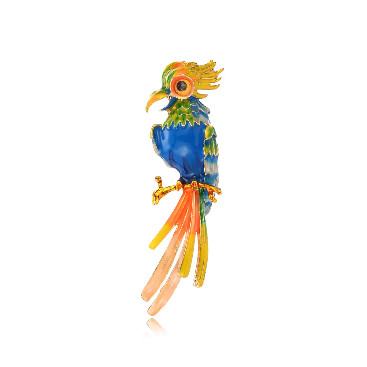 

Fashionable And Creative Enamel Parrot Animal Brooches, Unisex Lapel Pins, Coats, Dresses, Hats, Accessories, Friends' Gifts