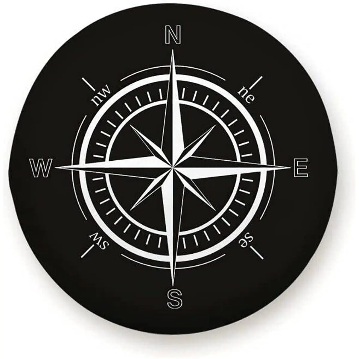 

Compass Print Spare Tire Cover Wheel Protectors Waterproof Dust-Proof Uv Sun Wheel Tire Cover Fit for Trailer, Rv,