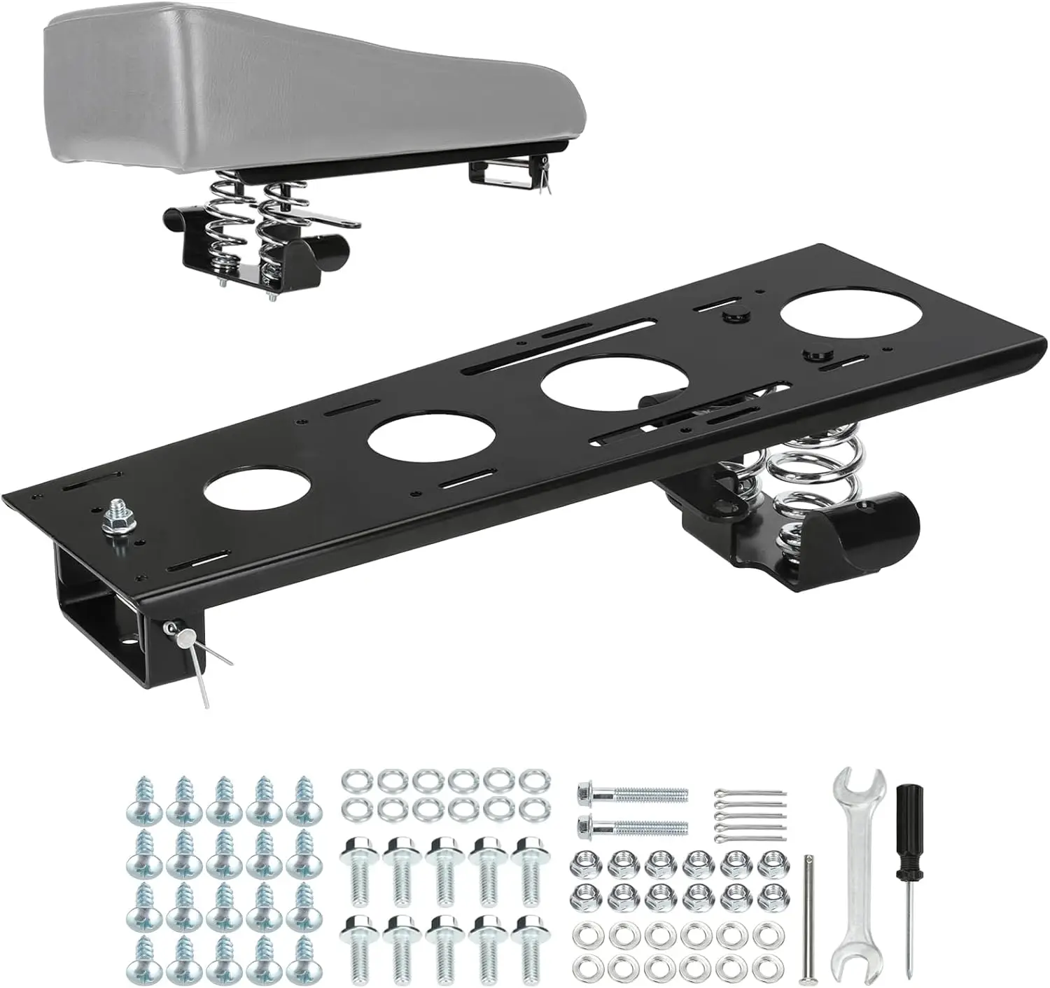 

Upgraded Mini Bike Seat Spring Suspension Mount Bracket Kit for Coleman CT200U and Similar Models