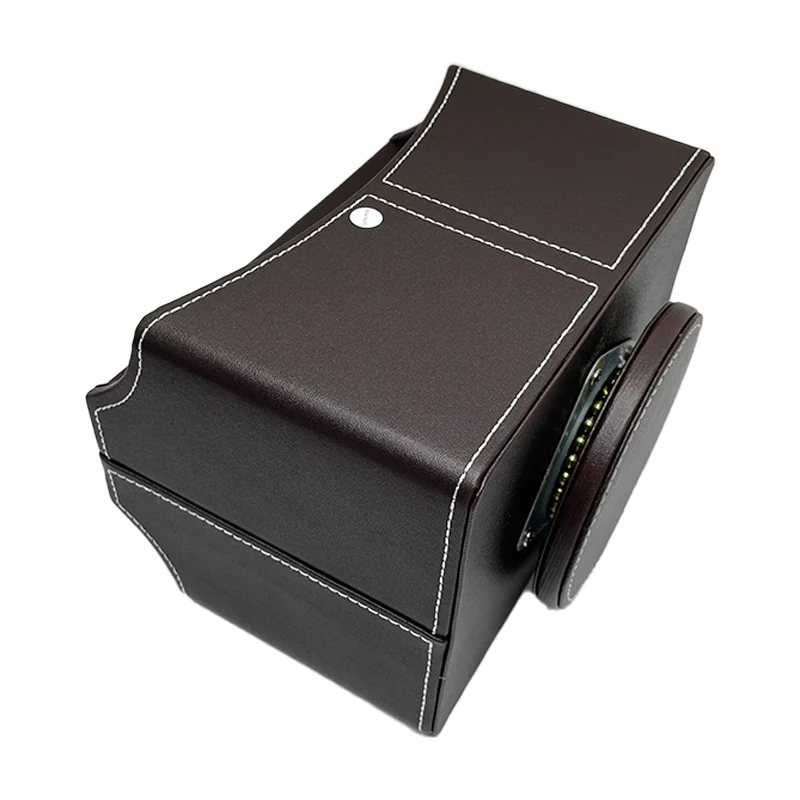 테이블용 원격 캐디 360도 회전식 데스크탑 주최자 펜, 연필, 메이크업 브러쉬, 사무용품용 보관함