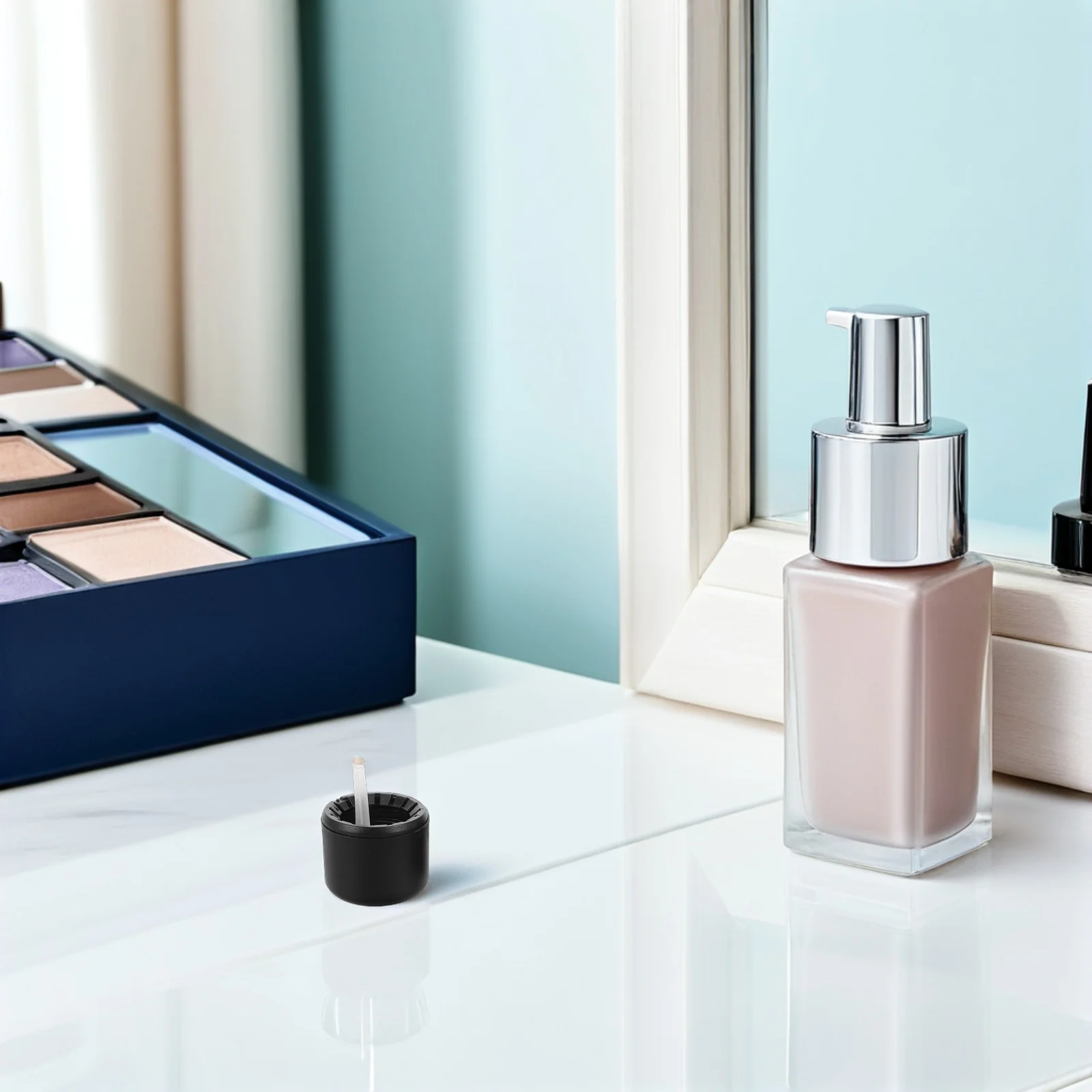 

20Pcs Essential Oil Bottle Caps Matte Flat-Top Leakproof Childproof Replacement Dropper Sealing Lids for Glass Bottle