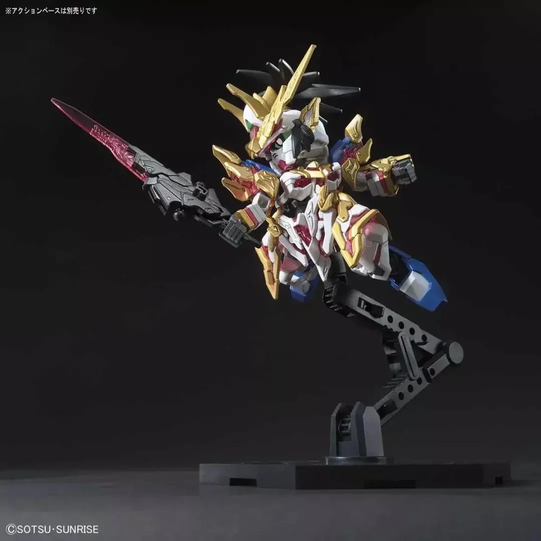 BANDAI-Gundam SDSD WORLD SANGOKU, SOKETSUDEN LIU BEI, modèle d'assemblage, Action Mech, produit original