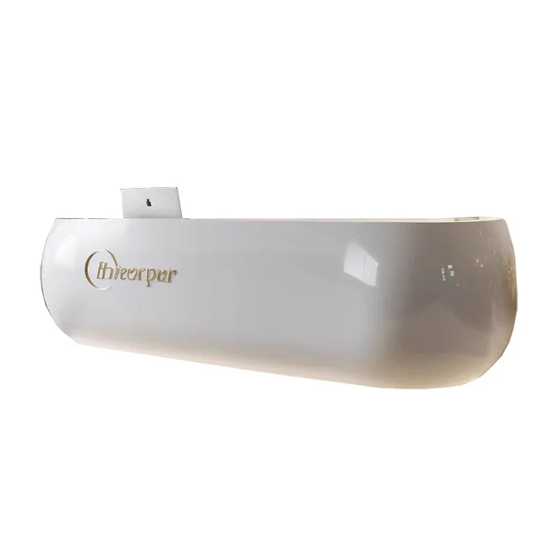 

Customized Shaped Cashier Reception Desk Fiberglass Reception Rounded Office Reception Desk