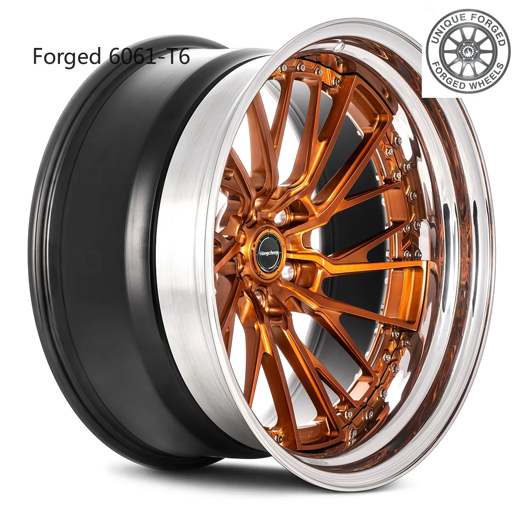 

26 стилей, 2-х и 3-х компонентные роскошные диски Deep Dish цвета розового золота для легковых автомобилей, 17, 18, 19, 20, 22, 24 дюйма, 5x112, 5x130