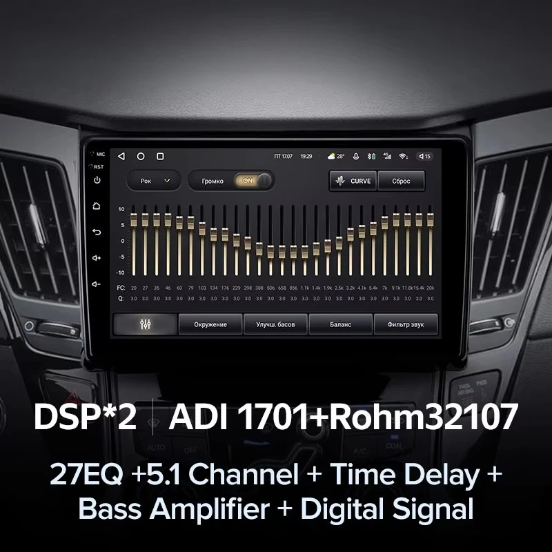 CC3 لـ-Hyundai Sonata 6 YF 2009 - 2014 راديو السيارة الوسائط المتعددة مشغل فيديو الملاحة ستيريو أندرويد No 2din 2 Din Dvd #3