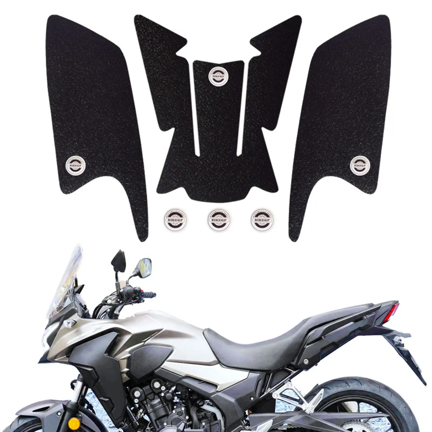 Motorcycle Fuel Tank Sticker Motorcycle Anti Slip Protection Stickers Tank Pad for Honda CB400X