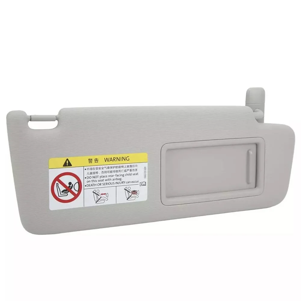 

Automotive Accessory Sun Visor Gray Stable Characteristics Perfect Match Plastic Material Factory Specifications