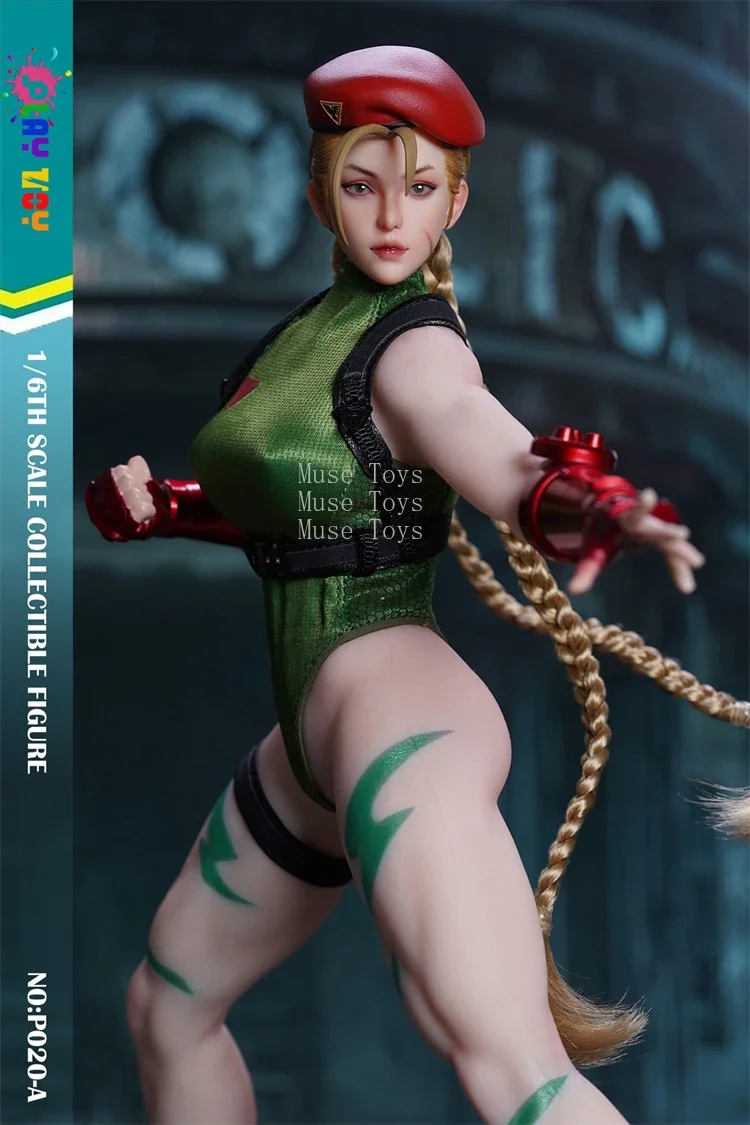 

In Stock PLAY TOY STREET FIGHTER Cammy White P020 Movable Model Toys Collection 1/6 Steel bone silica gel body SF Cammy White