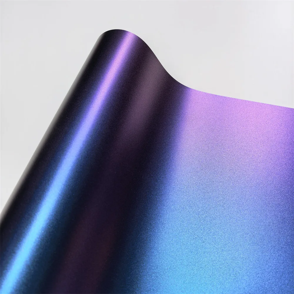

Premium Chameleon Matte Purple Red Diamond Pearl Vinyl Wrap Self Adhesive Car Accessories Auto Decoration