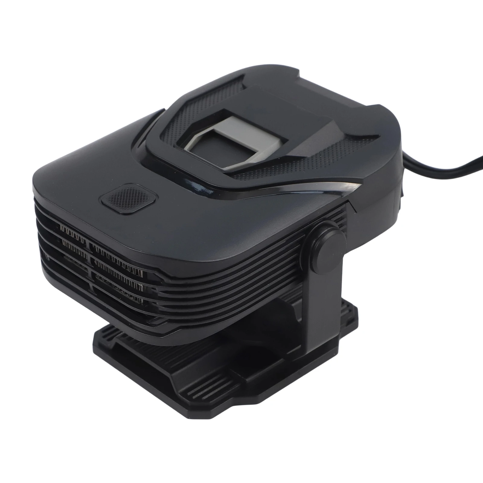 12V Portable Car Heater Windshield Defroster with 360 Degree Rotating Base Fast Heating Cooling Fan Suitable for SUVs