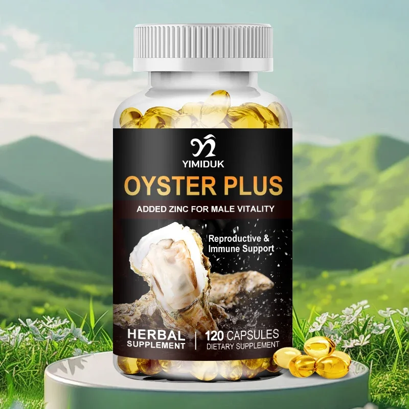 Zinc Plus Oyster Tablets Supports Physical Endurance And Capacity Immune System Support Supplement 120 Capsules