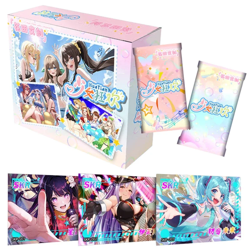 Goddess Story Anime Game Girls Party Cards Full Set  Peripheral Character Collection Playing Card TCG Hobby Kids Xmas Gifts Toys