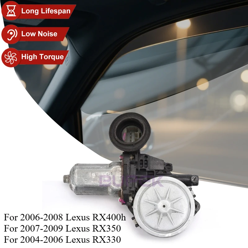 

BUPEK Car Power Window Motor for Lexus RX400h RX350 RX330 Electric Glass Regulator High Performance Genuine Parts Replacement