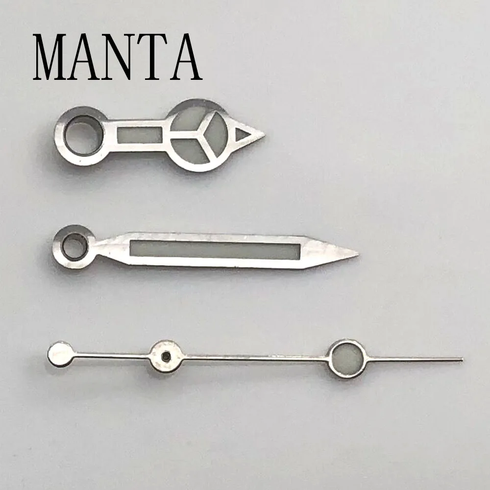 Светящиеся стрелки часов MANTA NH35/NH36 Miyota8205/8215/821A ETA2836/2824 Mingzhu2813/3804 Механический механизм