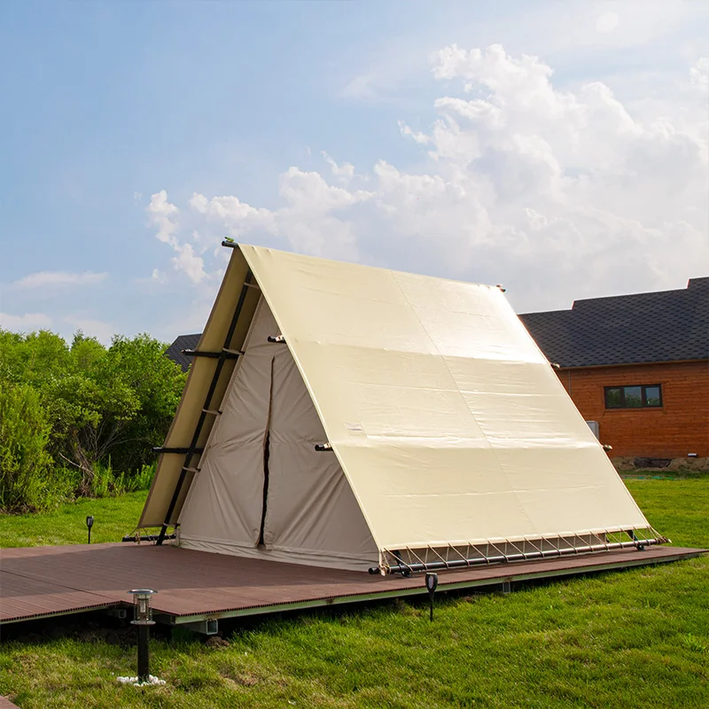 Tent Cool World Waterproof Camping Modern Design Four Season Outdoor Breathable UV Protection Glamping Marquee Shelter