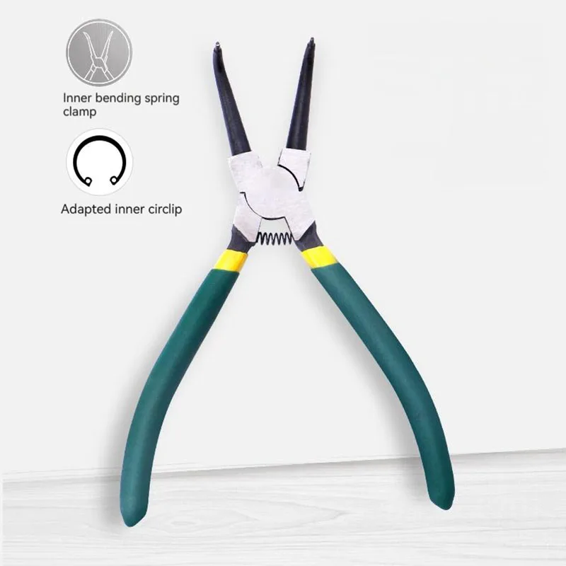 7\'\' Snap Ring Pliers Internal/External Circlip install uninstall Kits Snap Rings Puller Hand 7 Inch Circlip Plier Tools