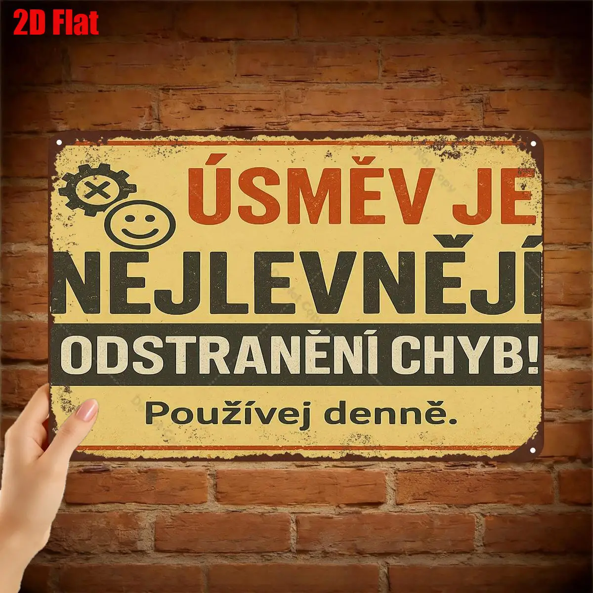 2D Flat 1pc, 