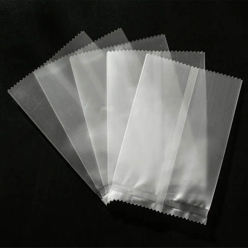 200PCS/Free Shipping Frosted Medium Ziploc Bags for Candy Food DIY Packaging, Serrated Opening, Frosted Clear Material