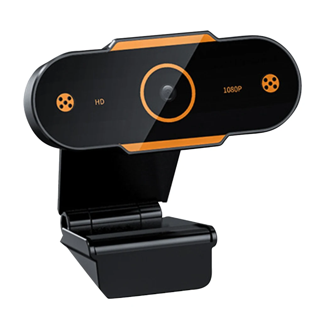 

HD Webcam USB Camera for Laptop Driver Free Live Streaming Computer Webcamera Adjustable Base Camcorder Gaming Teaching High