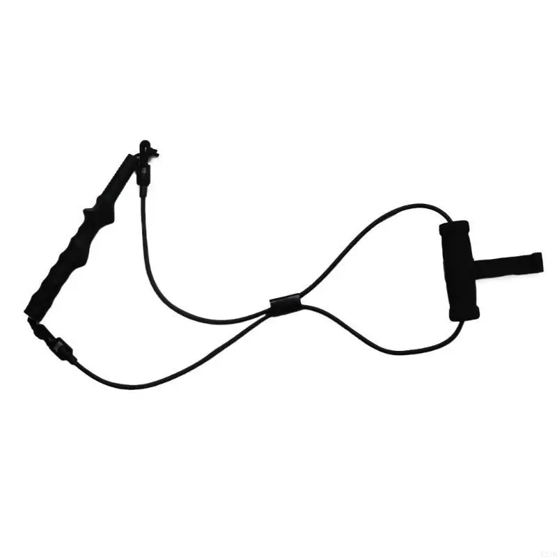   Portable Golf Swing Training Rope Adjustable Golf Resistance Band Exercises Rope Elastic Pull Rope Trainer Easy to Use