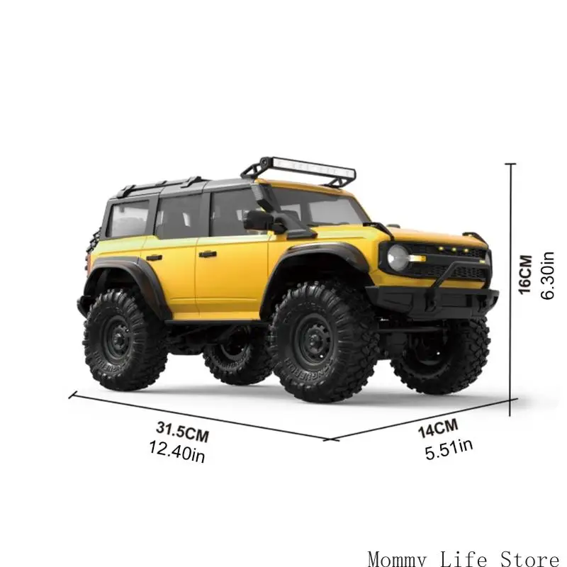 1/16 Remote Control Cost Car 2.4g Véhicule modèle robot pour enfants All Terrain pour les enfants