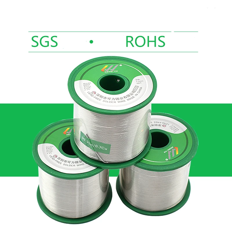 500g High Quality Rosin Lead-free Solder Wire Environmental Tin Wire Solder Bar Welding Wires Soldering Robot Solder Wire ROHS