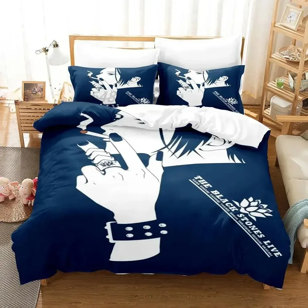 3D Print Anime NANA Beddengoed Set Single Twin Volledige Queen Kingsize Bed Set Volwassen Kind Slaapkamer Dekbedovertrek Sets Voor Huishoudtextiel