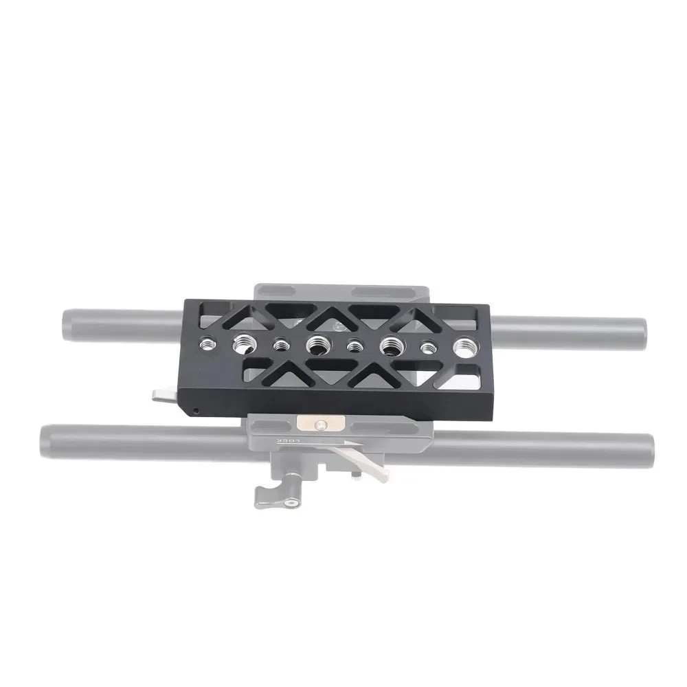 5/8/10 Inch Dovetail Plate With 3/8 1/4 Screw Hole For Tilta Standard Lightweight Bottom Plate Camera Tripod Mounting Plat