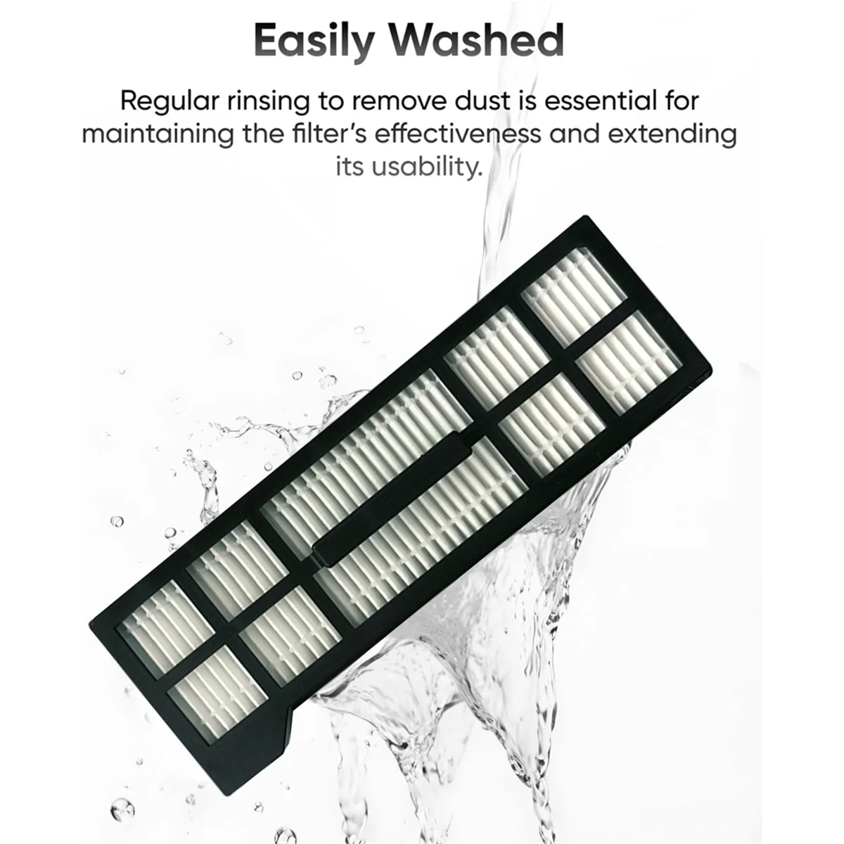 Le nouveau filtre lavable 6 pièces pour aspirateur Robot X10 Pro Omni, accessoires de remplacement, filtre Hepa