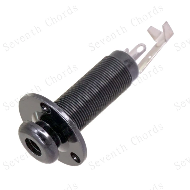 1Pcs Messing 1/4 "6,35 Strap Lock Pin Jack Ende Ausgang Eingang Buchse Für Bass Akustische Elektrische Gitarre Zubehör teile – Detail 14