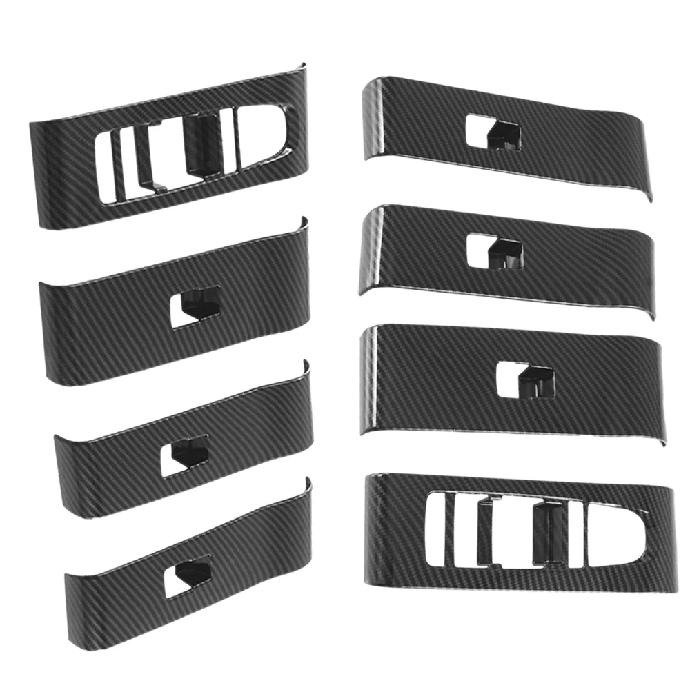 

Наклейка на панель регулятора окна автомобиля, накладка на рамку для BYD Atto 3 Yuan Plus 2022 2023, автомобильные аксессуары