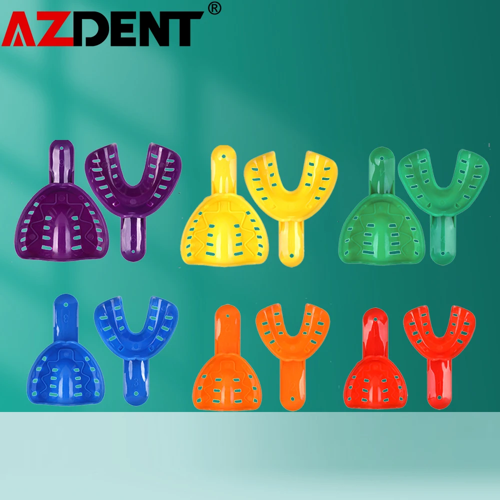 Azdent Childrens and Adults Dental Trays Plastic Teeth Holder