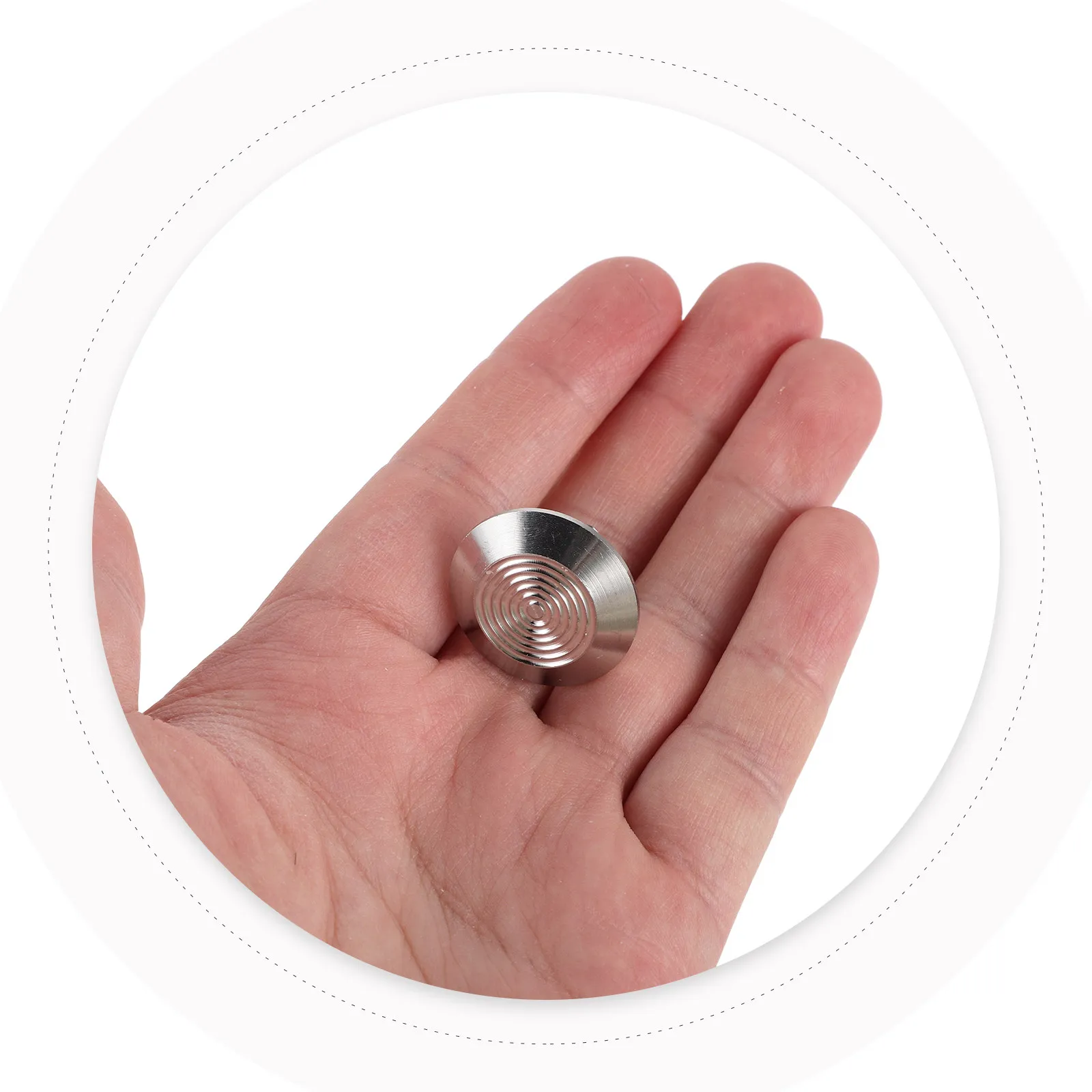 

10Pcs Stainless Steel Tactile Studs 0.98 Inch Outdoor Blind Sidewalk Safety Indicators Public Pathway Guide Nails