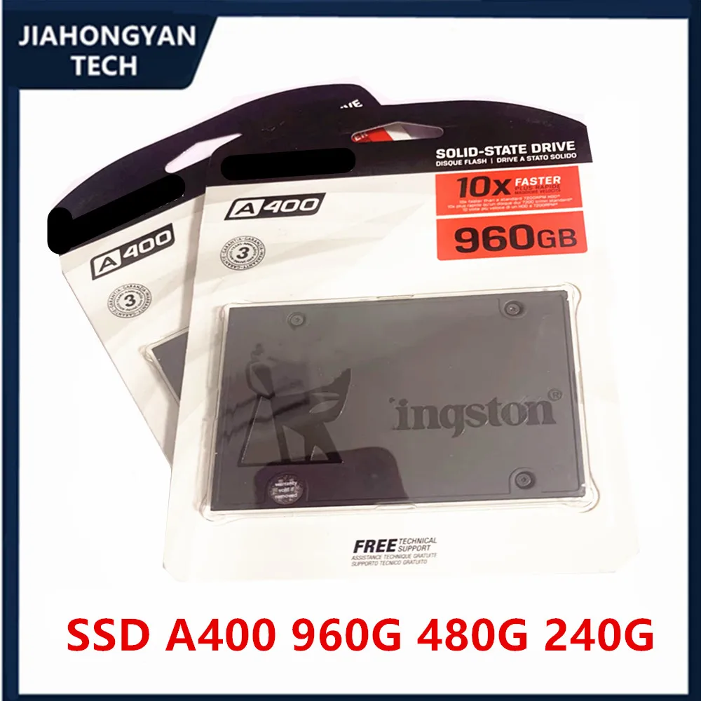 Оригинальный твердотельный жесткий диск для Kingston A400 960G 480G 240G 120G SATA для ноутбука, настольного компьютера SSD Оригинальный твердотельный жесткий диск для Kingston A400 960G 480G 240G 120G SATA для ноутбука, настольного компьютера SSD