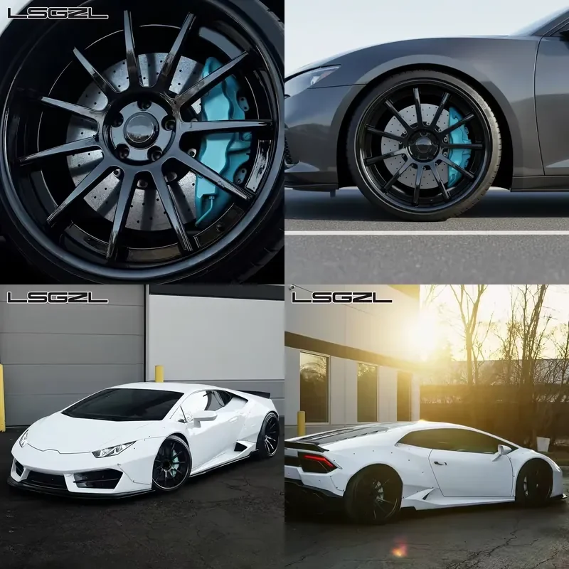 i 2-piece Multi-spoke Custom 5x112 5x120 5x130 5x114.3 6x139.7 Forged Wheels Passenger Car Rims Racing Car 18 19 20 Inch for
