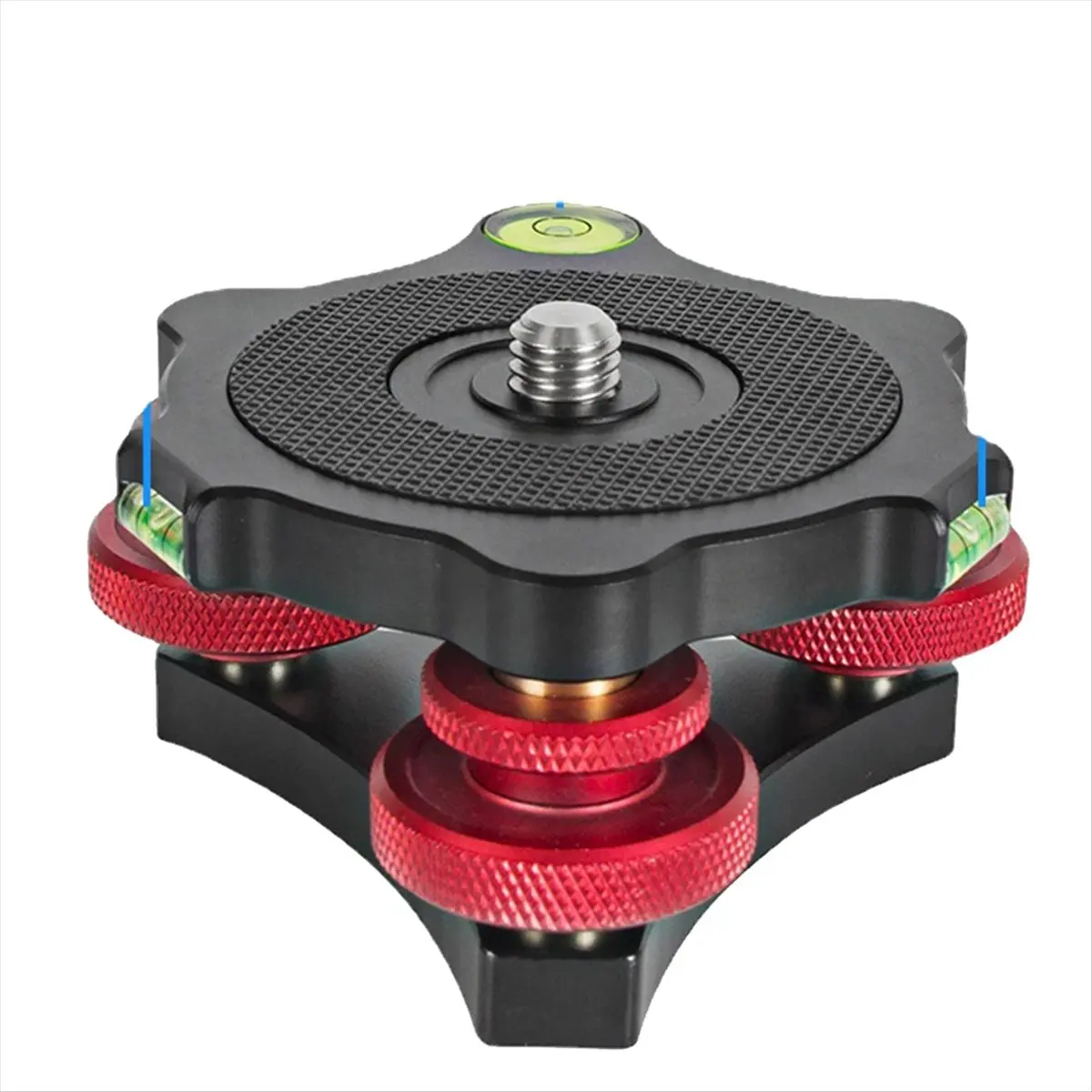DT60 Tripod Leveling Base Leveler Adjusting Base Panning Level Plate DSLR Camera Adjustment Table Base