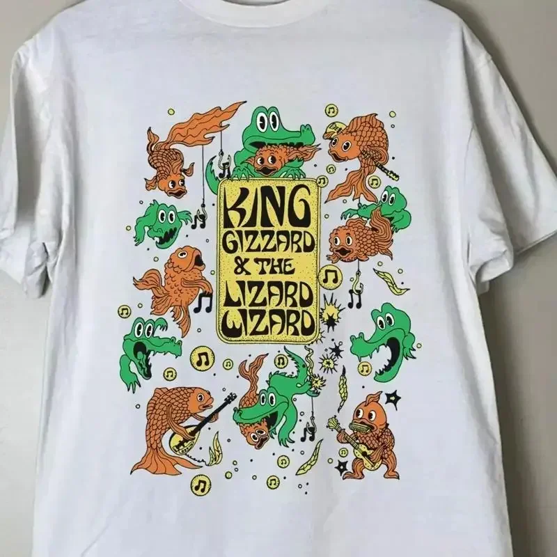 King Gizzard And The Lizard Wizard T shirt Size S to 5XL