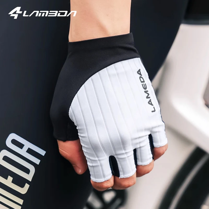 

Lameda Men's Breathable Half Finger Cycling Gloves Summer XRD Shock Absorption Palm Pad MTB Road Bike Bicycle Riding Accessories