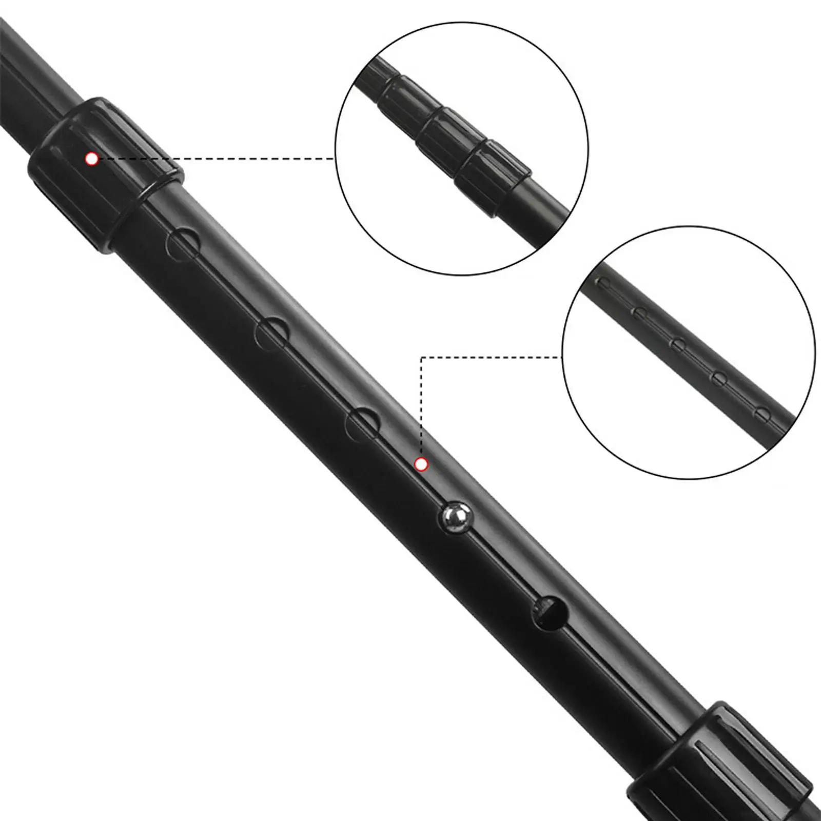 

Golf Bag Support Rod Aluminum Alloy Telescopic Lightweight Adjustable Support Arm for Golf Accessories Transport Protection